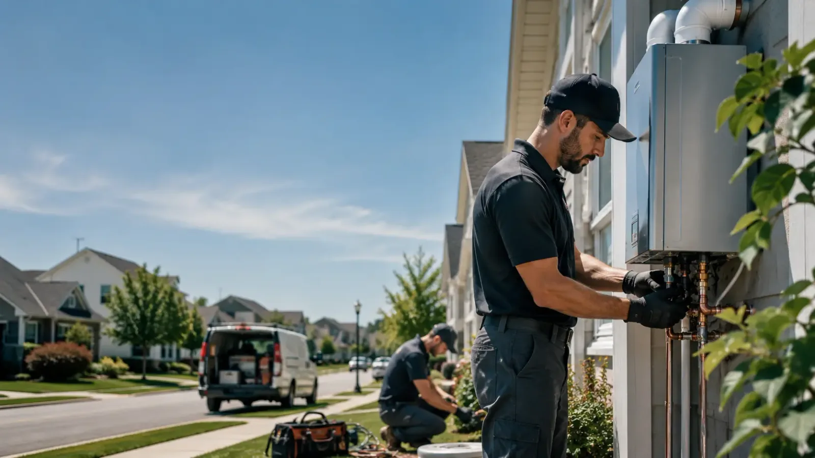 Tankless Water Heater Installation in Cecil, AR